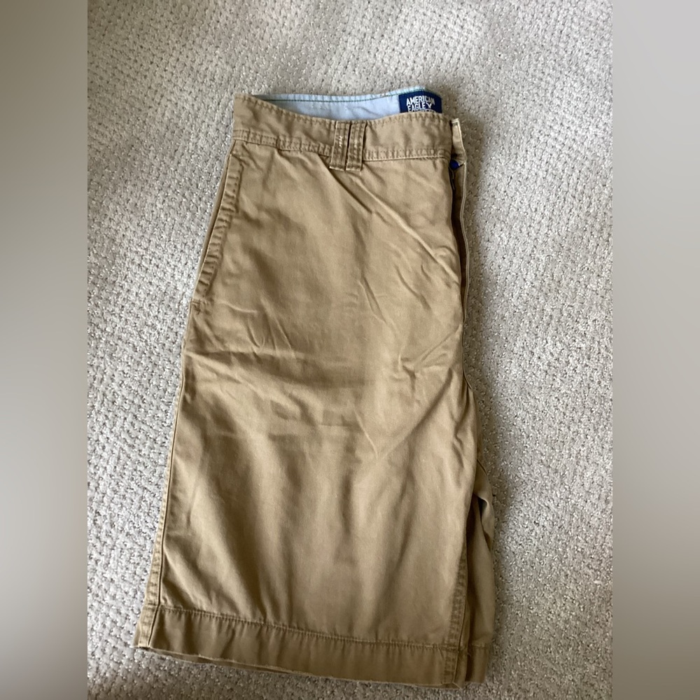 American Eagle Outfitters khaki shorts